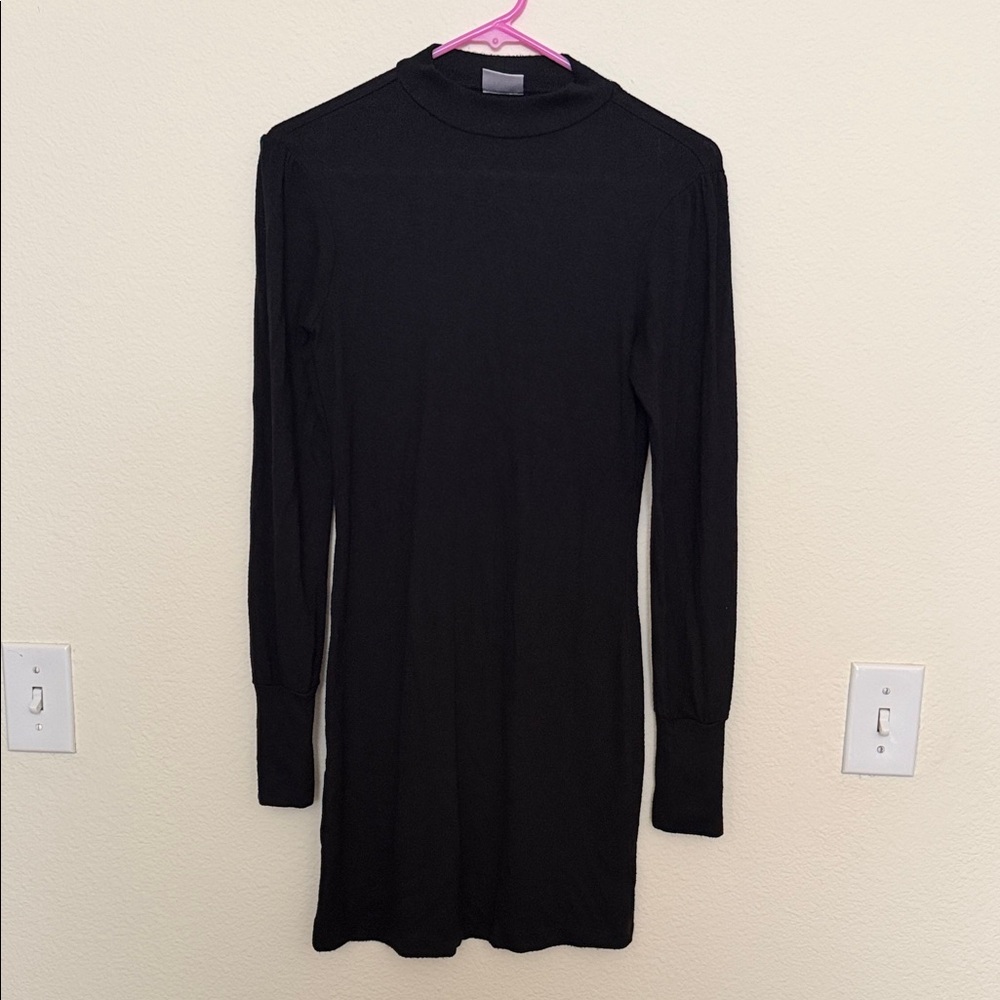 Abound Mock Neck Form Fitting Sweater Dress